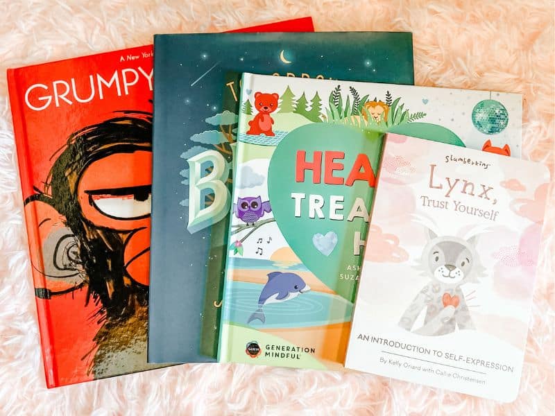 Social and Emotional learning books to include in a child's calm down corner. 